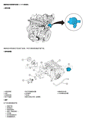 2020风神AX3 冷却水泵