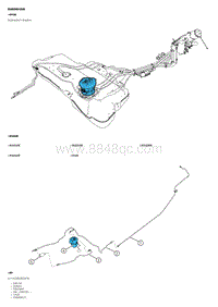 2021奕炫GS 燃油泵及燃油箱