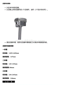 A14TD 活塞环的更换