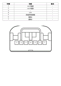 2022星瑞电路图 IP135a 无线充电模块线束连接器_T00990672_53