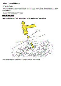 A15T 气门油封 气门和气门弹簧的安装