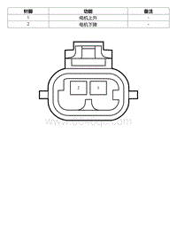 2022星瑞电路图 DR35b 右后门玻璃升降器电机线束连接器_T00990678_30