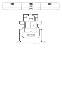 2022星瑞电路图 SO69 驾驶员安全带锁扣线束连接器_T01244193_3