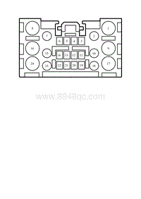 2022星瑞电路图 IP08o 仪表线束接底板线束连接器2_T00990672_5