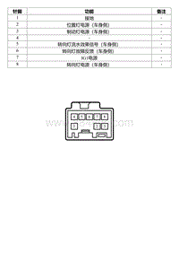 2022星瑞电路图 SO39f 左后组合灯线束连接器A_T00990676_15