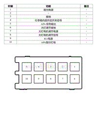 2022星瑞电路图 IP113c 大灯及背光调节开关线束连接器_T00990672_48