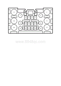 2022星瑞电路图 CA06n 前舱线束接底板线束连接器1_T00990665_3