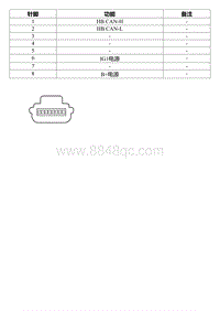 2022星瑞电路图 SO440 BSG电池包管理系统线束连接器_T00990676_85