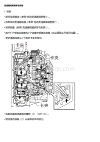 TF-70SC手自一体 变速器线束拆卸与安装