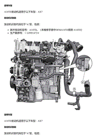 A14TD 适用车型与识别