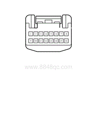 2022星瑞电路图 RF02b 顶棚线束接仪表线束连接器2_T00990674_2