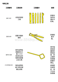 C10TD 专用工具