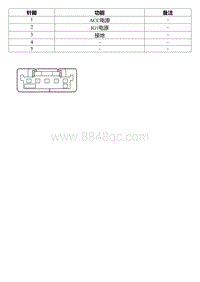 2022星瑞电路图 RF50d ETC线束连接器_T00990674_15