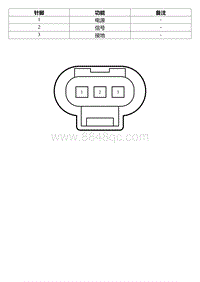 2022星瑞电路图 SO205 左后侧倒车雷达探头线束连接器_T00990676_66