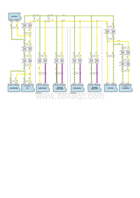 2022星瑞电路图 总线通讯系统（CF-CAN）_T00990491