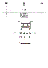 2022星瑞电路图 IP134b 分离式液晶屏线束连接器_T00990672_52