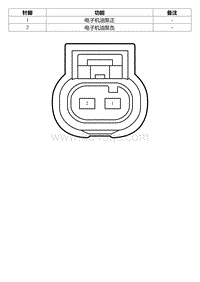 2022星瑞电路图 ED69k 电子机油泵线束连接器_T00990670_35