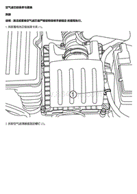 A15 A16 空气滤芯的保养与更换