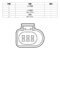 2022星瑞电路图 EN79a BSG信号线束连接器_T00990667_41