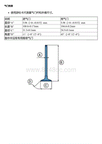 EC5 EC8 气门检查