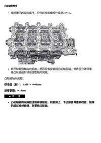 A14TD 凸轮轴的检查