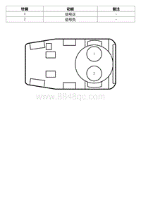 2022星瑞电路图 IP58c 前乘员安全气囊线束连接器_T00990672_21