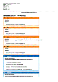 F30底盘 4-更换空燃比监测探头 （车辆诊断后）