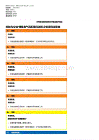 F30底盘 5-拆卸和安装-替换废气涡轮增压器的冷却液回流管路