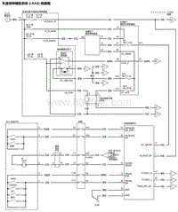 2021艾力绅 车道保持辅助系统 LKAS 电路图