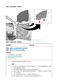 2018昂科威 前侧门车窗的更换（乘客侧）