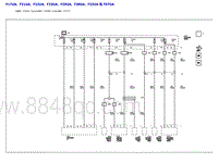 23022昂科威Plus 电源分布示意图-F17UA F21UA F22UA F23UA F29UA F30UA F33UA 和 F57UA