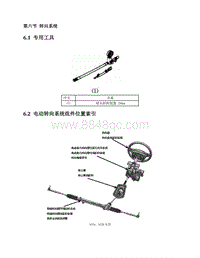 2019亚迪M3维修手册 第6节 转向系统