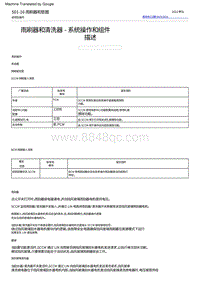 2022福特烈马 雨刷器和清洗器 ‑ 系统操作和组件描述