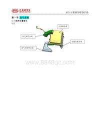 2020秦Pro 国六底盘进气系统维修手册