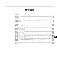 2021宋PLUS DMi 组合仪表