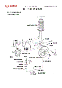 2020比亚迪e1-底盘维修手册-悬架