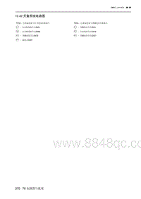 2023北京新X7ESC 10.42 天窗系统电路图