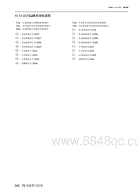 2023北京新X7ESC 10.18 动力CAN系统电路图