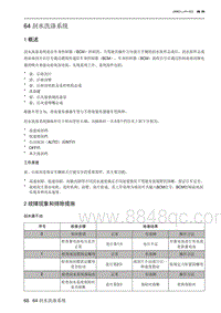 2023北京新X7ESC 64 刮水洗涤系统