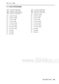 2023北京新X7ESC 10.41 电动门锁系统电路图