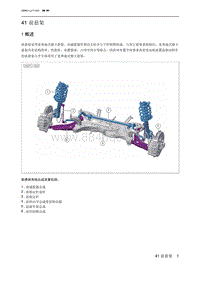 2023北京X7 41 前悬架