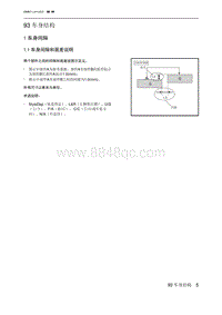 2023北京新X7ESC 93 车身结构