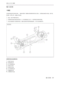 2023北京X7 42 后悬架