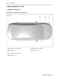 2023年北京BEIJING U5 PLUS保险丝继电器盒分布及位置