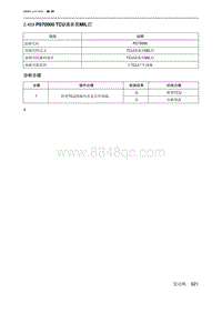 2019北京U7 A156T1发动机 P070000 TCU请求亮MIL灯