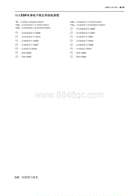 2019北京U7 10.5 ESP车身电子稳定系统电路图