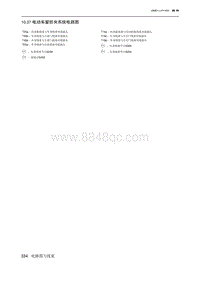 2019北京U7 10.37 电动车窗防夹系统电路图