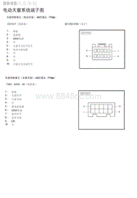 2018-2019北京BJ20电动天窗系统端子图