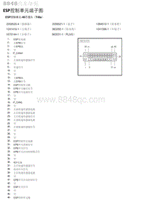 2018-2019北京BJ20ESP控制单元端子图