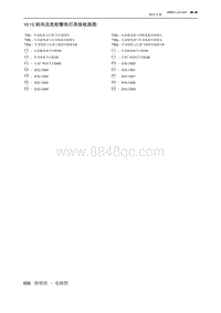 2019北京汽车X3 10.12 转向及危险警告灯系统电路图